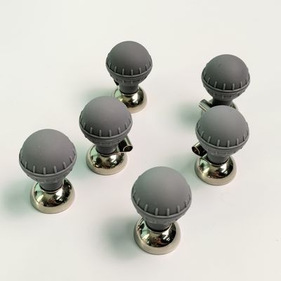 6 قطعه / 1 جعبه توپ مکش خاکستری قطر 27mm گشایش 4.0mm REF ECG-FQX41