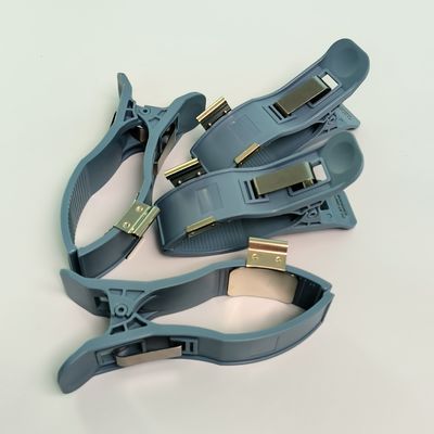 کلیپ اندام یک جعبه / 4 آبی دو الکترود بازو دو الکترود پا گشایش 4.0mm REF ECG-FJX42