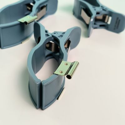 کلیپ اندام یک جعبه / 4 آبی دو الکترود بازو دو الکترود پا گشایش 4.0mm REF ECG-FJX42