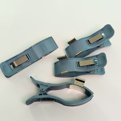 کلیپ اندام یک جعبه / 4 آبی دو الکترود بازو دو الکترود پا گشایش 4.0mm REF ECG-FJX42