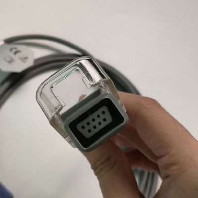 REF SHEC3 کابل افزایشی اکسیژن خون 2M سر گرد آبی واحد 7 پین L 2.0 متر