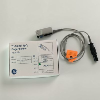 حسگر انگشت SpO2 اصلی GE Datex-Ohmeda TruSignal قابل استفاده مجدد REF: TS-F1-H