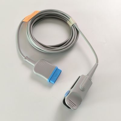 GE اصلی Ohmeda TruSignal SpO2 سنسور انگشت قابل استفاده مجدد REF:TS-F4-GE