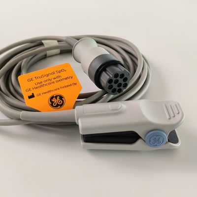 حسگر انگشت SpO2 اصلی GE Datex-Ohmeda TruSignal قابل استفاده مجدد.