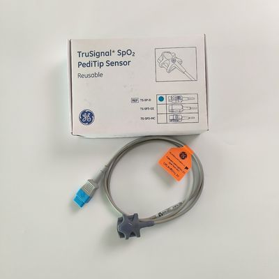 GE Original Datex-Ohmeda TruSignal SpO2 PediTip Sensor قابل استفاده مجدد REF: TS-SP-D