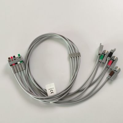 چند لینک ECG Leadwire قابل تعویض مجموعه 5-Lead Grabber AHA 74cm/29in.