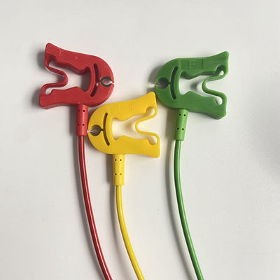 تله متری سه سرب استاندارد اروپایی کلیمپ ECG 3-Lead Grabber IEC Tele REF:989803171901