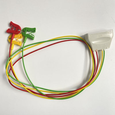 تله متری سه سرب استاندارد اروپایی کلیمپ ECG 3-Lead Grabber IEC Tele REF:989803171901