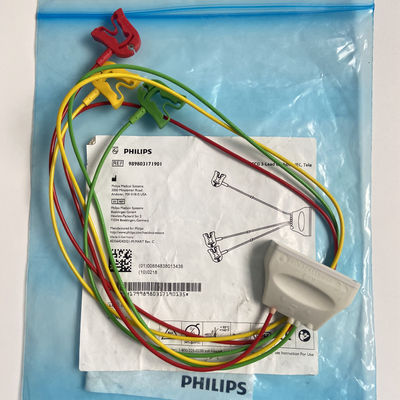 تله متری سه سرب استاندارد اروپایی کلیمپ ECG 3-Lead Grabber IEC Tele REF:989803171901