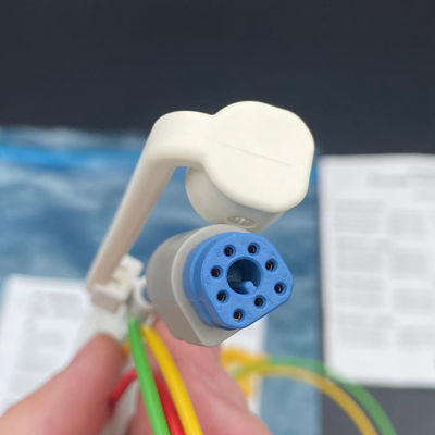 سه راهنمای استاندارد اروپا کلیمپ با اتصال اکسیژن خون ECG 3 سرب گیرنده REF:989803171911