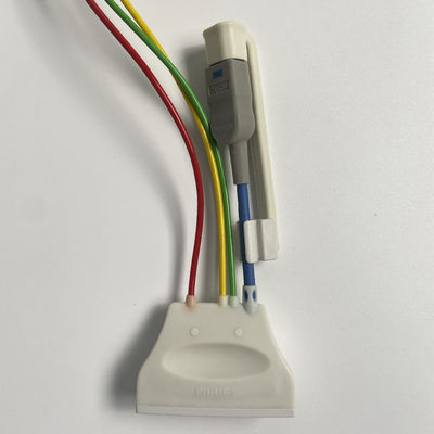سه راهنمای استاندارد اروپا کلیمپ با اتصال اکسیژن خون ECG 3 سرب گیرنده REF:989803171911