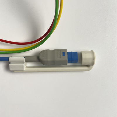 سه راهنمای استاندارد اروپا کلیمپ با اتصال اکسیژن خون ECG 3 سرب گیرنده REF:989803171911