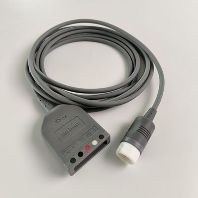 PHILIP اصلی Efficia 3/5 کابل ECG، AAMI/IEC.