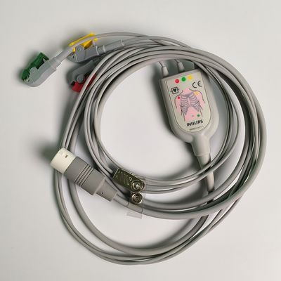 PHILIP اصل 3 سرب IEC LEDSET قرمز، سبز، زرد،2.6M ماشین پایان دور 12 سوزن PN:989803143171