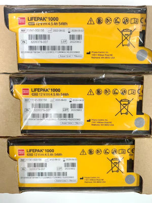 REF:1141-000156 باتری تجهیزات پزشکی Medtronic LIFEPAK 1000 باتری دیفیبریلتور 12 ولت 4.5Ah 54Wh