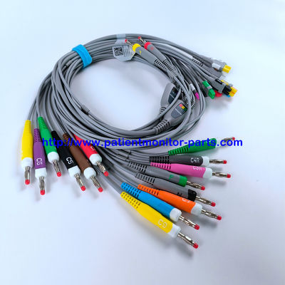 EDAN ECG CABLE 18-Lead 4MM بانان IEC قابل استفاده مجدد REF EL16DIB181 IPN 01.57.471394