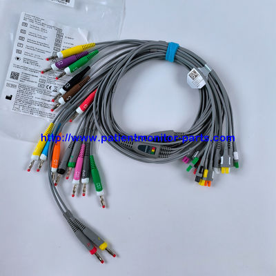 EDAN ECG CABLE 18-Lead 4MM بانان IEC قابل استفاده مجدد REF EL16DIB181 IPN 01.57.471394