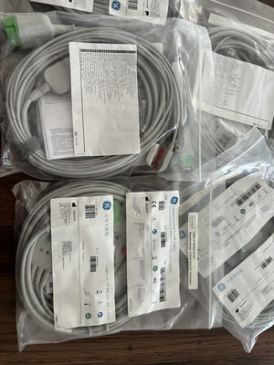 GE Leadwire And Trunk Cable REF: 5831398 ECG 3 کابل سرب غیر قابل جدا کردن AHA 4.7M 15FT