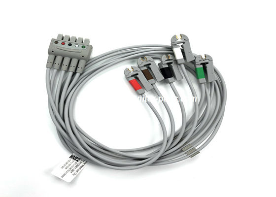 مجموعه گروه بندی شده چند لینک ECG Leadwire ،5 Lead Grabber AHA 74CM / 29IN PN 412681-001