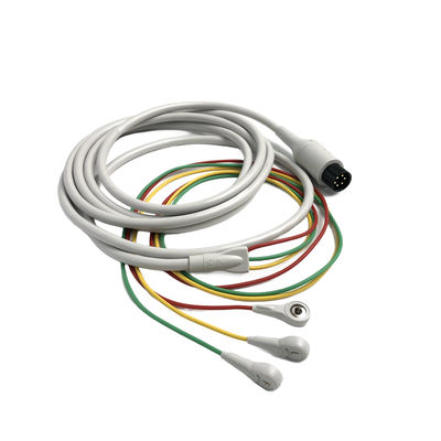 BJ-753P NIHON KOHDEN کابل بیمار ECG