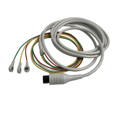 BJ-753P NIHON KOHDEN کابل بیمار ECG