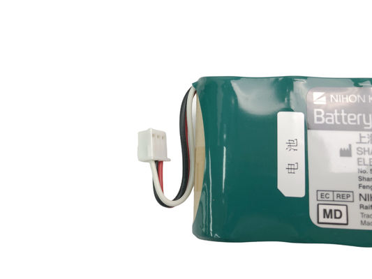 NIHON KOHDEN SB-901DC باتری Ni-MH قابل شارژ مجدد بسته شده ولتاژ اسمی: 12Vdc ظرفیت نامی نوع: 1950mAh حداقل: 1690mAh