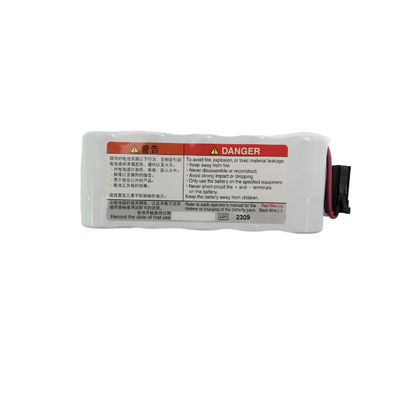 NIHONKOHDEN NKB-301V باطری Ni-MH قابل شارژ مجدد با ولتاژ نامی 12v ظرفیت 2800mAh