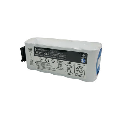 NIHONKOHDEN NKB-301V باطری Ni-MH قابل شارژ مجدد با ولتاژ نامی 12v ظرفیت 2800mAh
