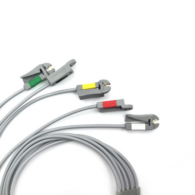 GE Ref:412681-003 Multi-Link ECG Leadwire Group Set ،5 -Lead ،Grabber ،IEC 74 CM /29 IN