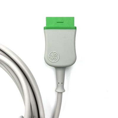 GE Ref:2106305-003 ECG کابل اصلی 3/5 سرب IEC3.6 متر/12 فوت