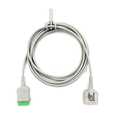 GE Ref:2106305-003 ECG کابل اصلی 3/5 سرب IEC3.6 متر/12 فوت