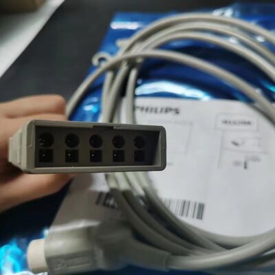کابلهای اصلی نوار قلب فیلیپس M1520A برای ماژولهای M1001A/B، M1002B، M3000A، M3001A، M3002A