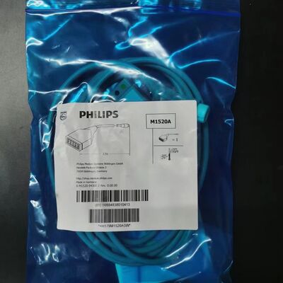 کابلهای اصلی نوار قلب فیلیپس M1520A برای ماژولهای M1001A/B، M1002B، M3000A، M3001A، M3002A