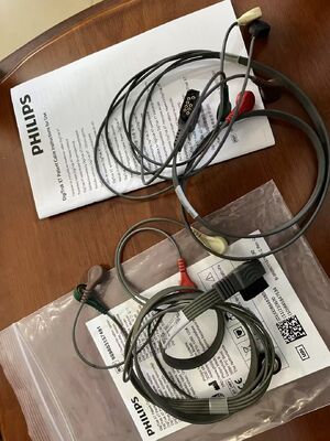 PHILIP Holter کابل ECG REF:989803157491 PN:350-0283-03