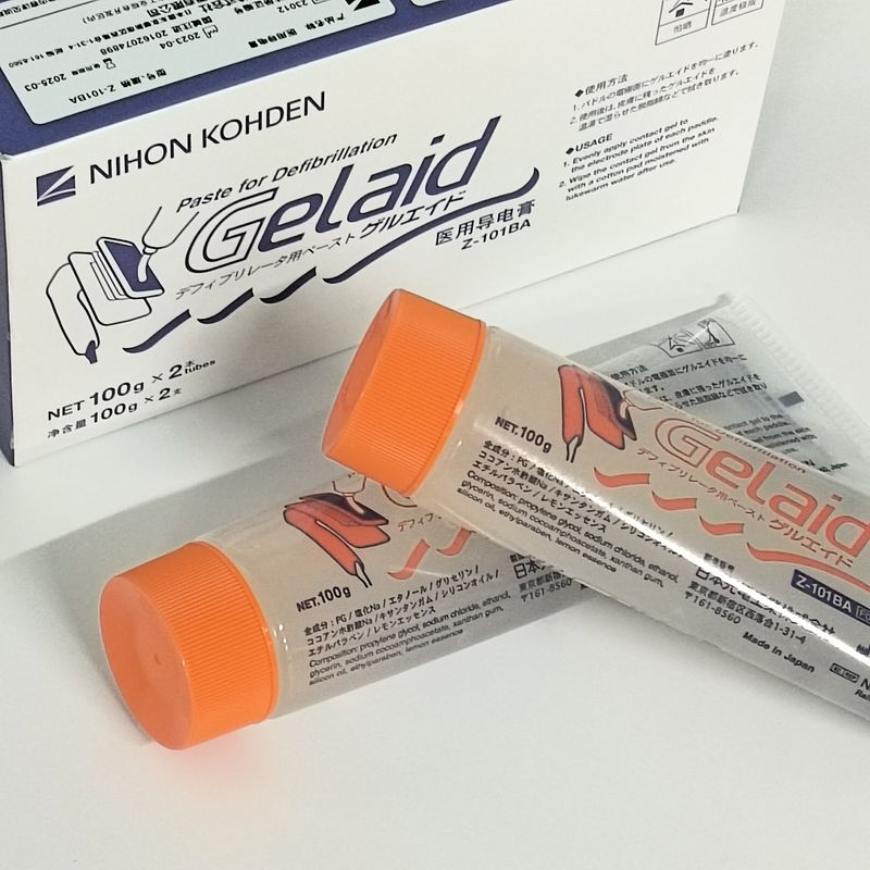 نیهان کوهن ژاپن دیفیبریلتور فوتو الکتریکی پاست رسانای پزشکی 100G دو جعبه Z-101
