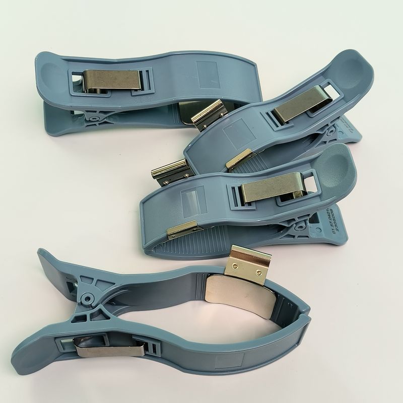 کلیپ اندام یک جعبه / 4 آبی دو الکترود بازو دو الکترود پا گشایش 4.0mm REF ECG-FJX42