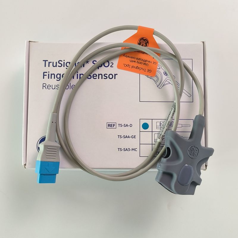 GE Original Datex-Ohmeda TruSignal SpO2 FingerTip Sensor قابل استفاده مجدد