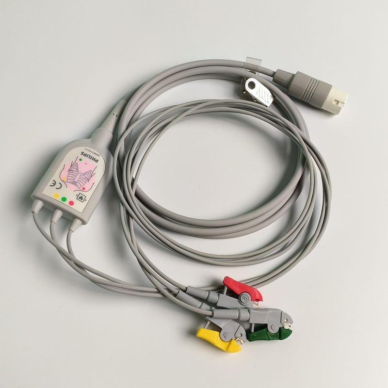 PHILIP اصل 3 سرب IEC LEDSET قرمز، سبز، زرد،2.6M ماشین پایان دور 12 سوزن PN:989803143171
